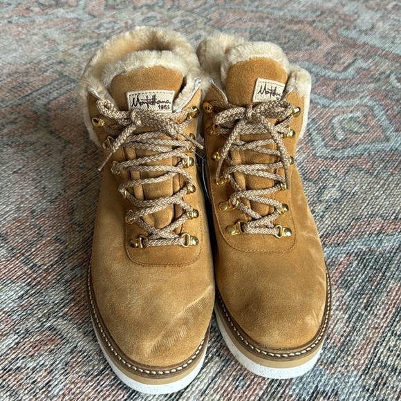 La Montelliana Tofane Genuine Shearling Bootie - Picture 4 of 11